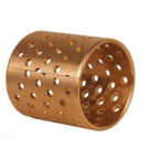 Schiebemuffe aus Bronze mit Löchern, fi90 h = 40mm d95